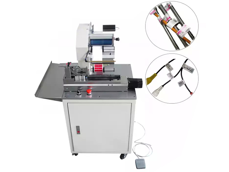 Round bottle labeling machine