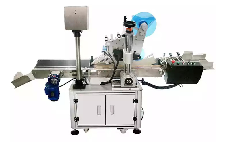 Round bottle labeling machine