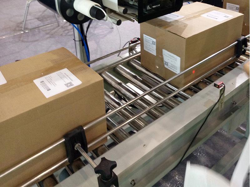 Weighing Print And Apply Online Real Time Barcode Printing Labeling System
